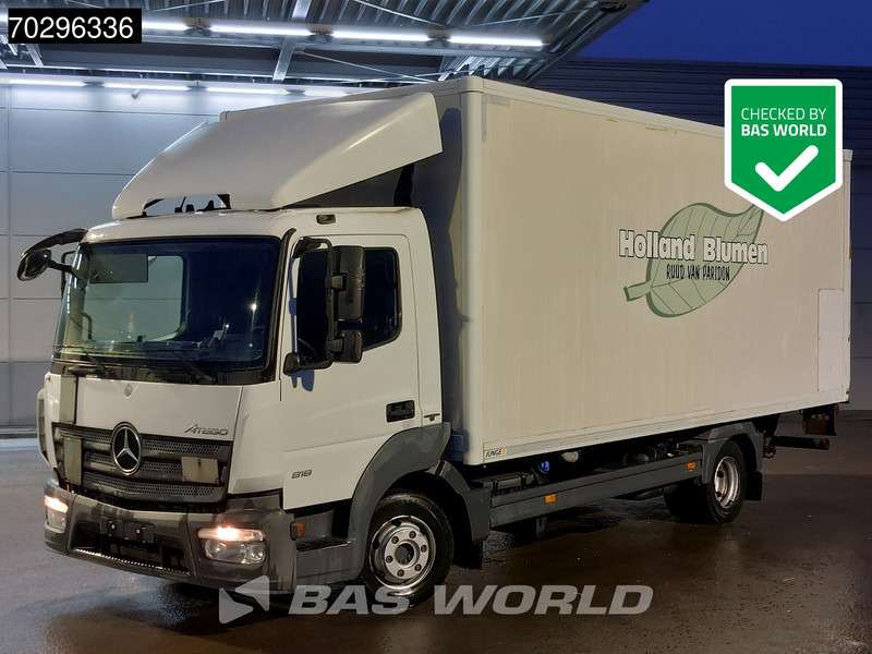 Mercedes-Benz Atego 818 4X2 8tonner Automatic 1000kg Ladebordwand Airco Cruise control Euro 6 - Lastbil varevogn: billede 1 Mercedes-Benz Atego 818 4X2 8tonner Automatic 1000kg Ladebordwand Airco Cruise control Euro 6 - Lastbil varevogn: billede 1