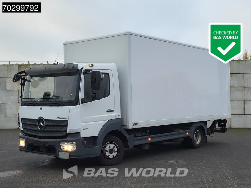 Mercedes-Benz Atego 818 4X2 8tonner Automatic 1000kg Ladebordwand Euro 6 - Lastbil varevogn: billede 1 Mercedes-Benz Atego 818 4X2 8tonner Automatic 1000kg Ladebordwand Euro 6 - Lastbil varevogn: billede 1