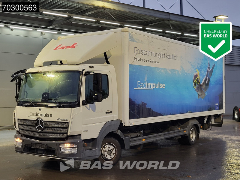 Mercedes-Benz Atego 818 4X2 8tonner Automatic 1500kg Ladebordwand Euro 6 - Lastbil varevogn: billede 1 Mercedes-Benz Atego 818 4X2 8tonner Automatic 1500kg Ladebordwand Euro 6 - Lastbil varevogn: billede 1