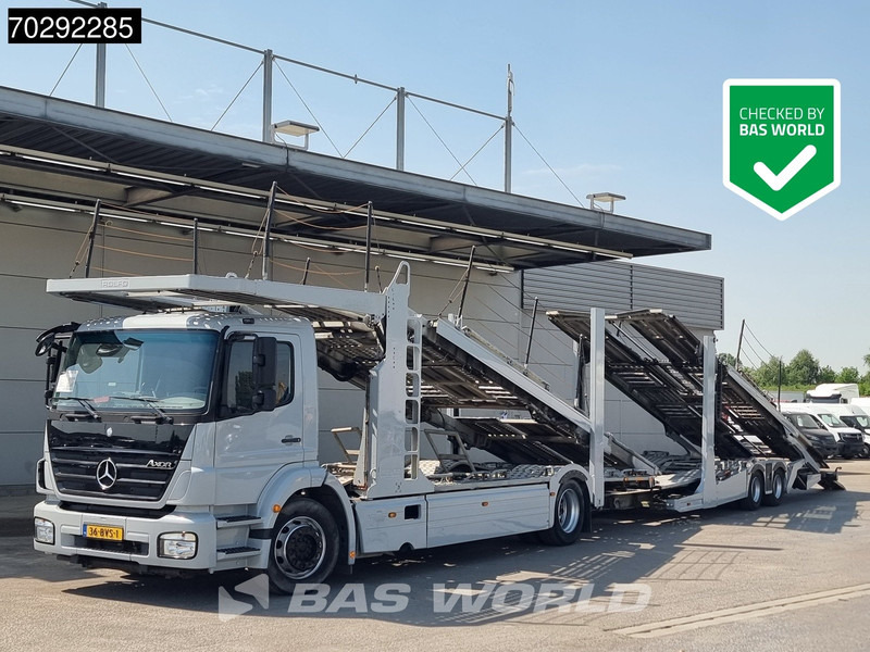 Mercedes-Benz Axor 1833 4X2 NL-Truck Rolfo car transporter Retarder 3-Pedals Euro 5 - Biltransportør lastbil: billede 1 Mercedes-Benz Axor 1833 4X2 NL-Truck Rolfo car transporter Retarder 3-Pedals Euro 5 - Biltransportør lastbil: billede 1