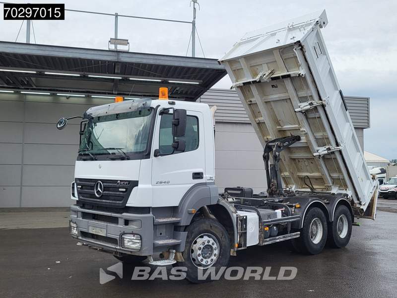 Mercedes-Benz Axor 2640 6X4 10m3 Meiller Tipper Steelsuspension Manual Euro 4 - Tipvogn lastbil: billede 1 Mercedes-Benz Axor 2640 6X4 10m3 Meiller Tipper Steelsuspension Manual Euro 4 - Tipvogn lastbil: billede 1