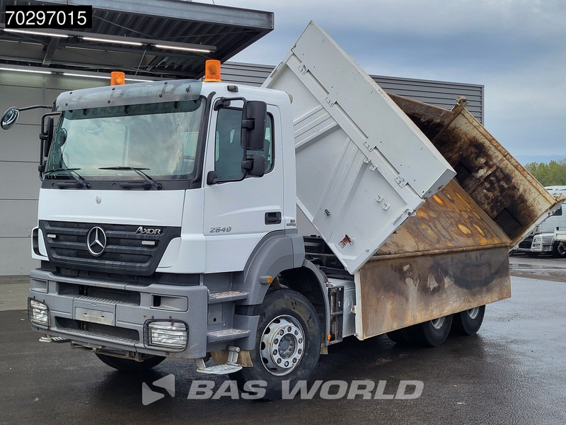Mercedes-Benz Axor 2640 6X4 10m3 Meiller Tipper Steelsuspension Manual Euro 4 - Tipvogn lastbil: billede 3 Mercedes-Benz Axor 2640 6X4 10m3 Meiller Tipper Steelsuspension Manual Euro 4 - Tipvogn lastbil: billede 3