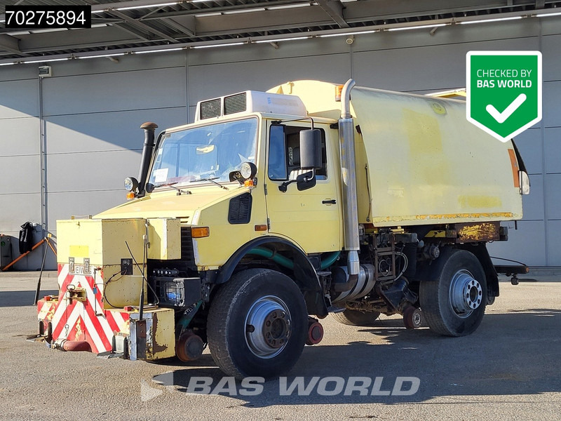 Mercedes-Benz Unimog 1650 4X4 Assaloni Vaccuum truck 4x4 Railway Manual Euro 2 - Slamsugemaskine: billede 1 Mercedes-Benz Unimog 1650 4X4 Assaloni Vaccuum truck 4x4 Railway Manual Euro 2 - Slamsugemaskine: billede 1