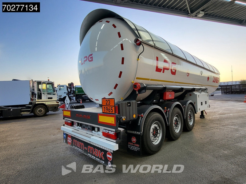 Mim-Mak LPG TRANSPORT TANK 3 axles NEW 48m3 Liftachse Gas ADR - Tanksættevogn: billede 3 Mim-Mak LPG TRANSPORT TANK 3 axles NEW 48m3 Liftachse Gas ADR - Tanksættevogn: billede 3