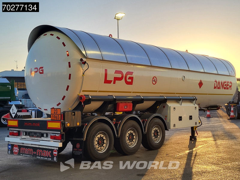 Mim-Mak LPG TRANSPORT TANK 3 axles NEW 48m3 Liftachse Gas ADR - Tanksættevogn: billede 5 Mim-Mak LPG TRANSPORT TANK 3 axles NEW 48m3 Liftachse Gas ADR - Tanksættevogn: billede 5