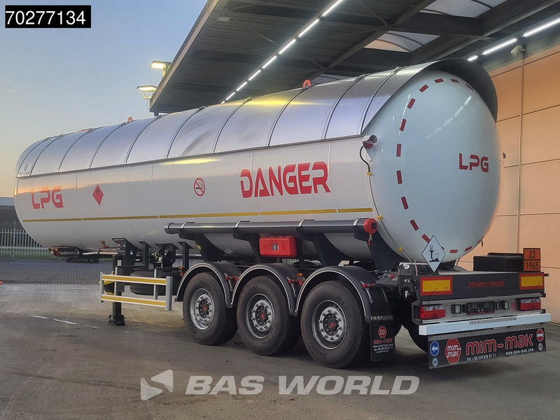 Mim-Mak LPG TRANSPORT TANK 3 axles NEW 48m3 Liftachse Gas ADR - Tanksættevogn: billede 2 Mim-Mak LPG TRANSPORT TANK 3 axles NEW 48m3 Liftachse Gas ADR - Tanksættevogn: billede 2