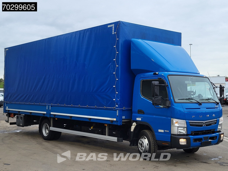 Mitsubishi Canter 7C18 4X2 Curtainsider Automatic 1000kg Ladebordwand Euro 6 - Lastbil med presenning: billede 3 Mitsubishi Canter 7C18 4X2 Curtainsider Automatic 1000kg Ladebordwand Euro 6 - Lastbil med presenning: billede 3