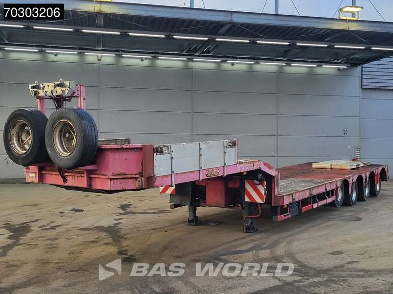 Nooteboom 0SD7304 4 axles TUV 04/26 Lift +2x Steering Axle - Nedbygget platform sættevogn: billede 3 Nooteboom 0SD7304 4 axles TUV 04/26 Lift +2x Steering Axle - Nedbygget platform sættevogn: billede 3