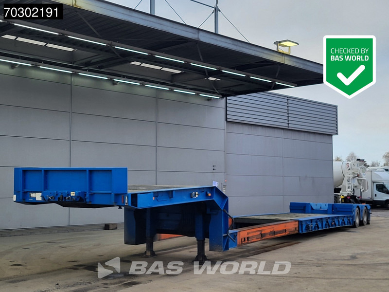 Nooteboom EURO-38-02/L/V 4X0 Extendable425cm 2xSteering - Nedbygget platform sættevogn: billede 1 Nooteboom EURO-38-02/L/V 4X0 Extendable425cm 2xSteering - Nedbygget platform sættevogn: billede 1