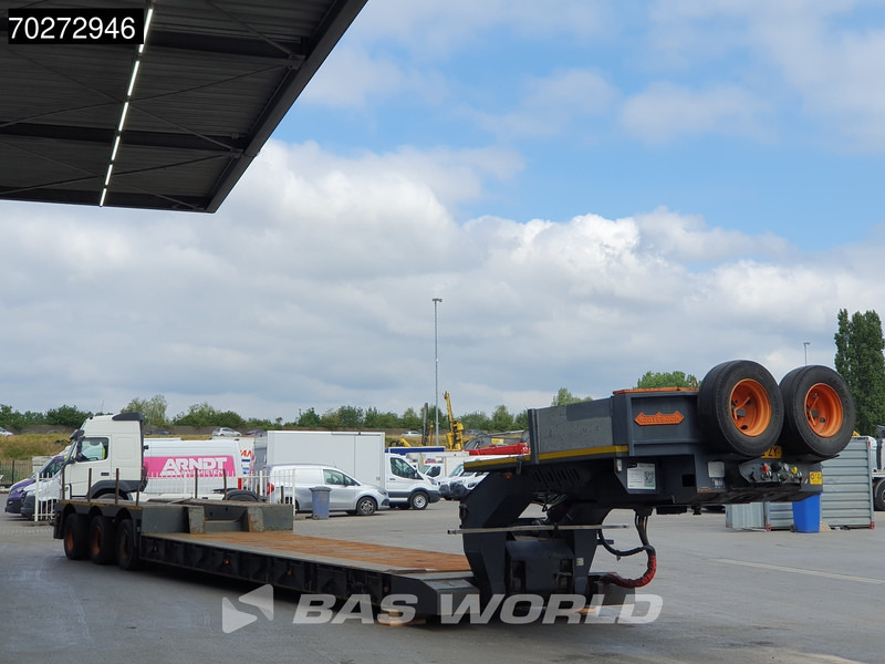 Nooteboom EURO-48-03 3x Lenkachse Extendable Gooseneck - Nedbygget platform sættevogn: billede 5 Nooteboom EURO-48-03 3x Lenkachse Extendable Gooseneck - Nedbygget platform sættevogn: billede 5