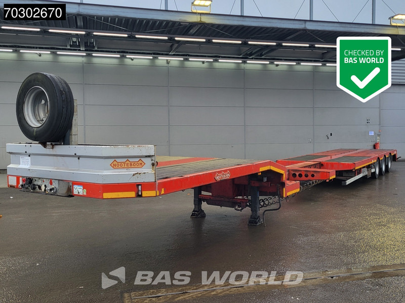 Nooteboom OSDS-48-03V 3 axles Extendable 680cm TUV 04/26 Steering Axle - Nedbygget platform sættevogn: billede 1 Nooteboom OSDS-48-03V 3 axles Extendable 680cm TUV 04/26 Steering Axle - Nedbygget platform sættevogn: billede 1