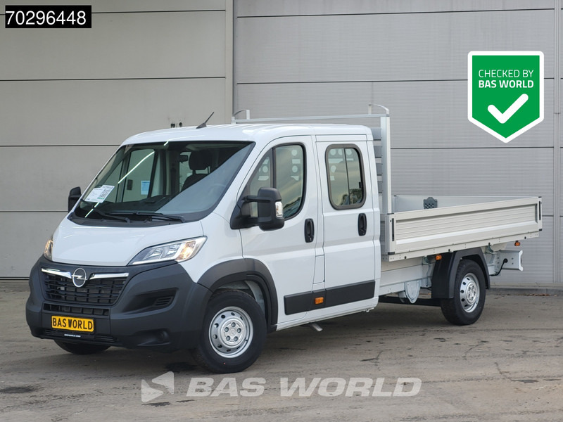 Opel Movano 140PK Dubbel Cabine Open Laadbak Airco Cruise Euro6 Pritsche Pickup Open Box A/C Cruise control - Ladbil: billede 1 Opel Movano 140PK Dubbel Cabine Open Laadbak Airco Cruise Euro6 Pritsche Pickup Open Box A/C Cruise control - Ladbil: billede 1