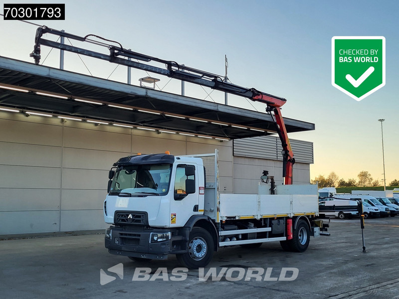Renault C 280 4X2 Palfinger PK 12002 Kran Crane Steelsuspension Automatic Euro 6 - Lastbil med lad, Lastbil med kran: billede 1 Renault C 280 4X2 Palfinger PK 12002 Kran Crane Steelsuspension Automatic Euro 6 - Lastbil med lad, Lastbil med kran: billede 1