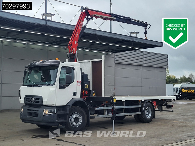 Renault C 320 C 4X2 Fassi F120B.1.22 Crane Remote Automatic Euro 6 - Lastbil med lad, Lastbil med kran: billede 1 Renault C 320 C 4X2 Fassi F120B.1.22 Crane Remote Automatic Euro 6 - Lastbil med lad, Lastbil med kran: billede 1