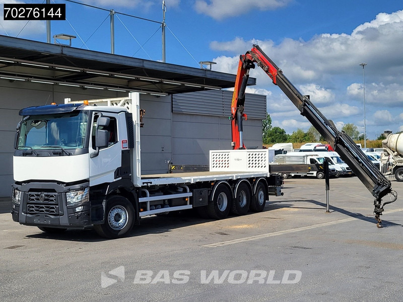 Renault C 380 8X4 Palfinger PK 23001 EH Remote Lift+Lenkachse Euro 6 - Lastbil med lad, Lastbil med kran: billede 3 Renault C 380 8X4 Palfinger PK 23001 EH Remote Lift+Lenkachse Euro 6 - Lastbil med lad, Lastbil med kran: billede 3