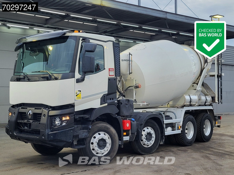 Renault C 430 8X4 9m3 Mixer Steelsuspension Automatic Euro 6 - Betonbil: billede 1 Renault C 430 8X4 9m3 Mixer Steelsuspension Automatic Euro 6 - Betonbil: billede 1