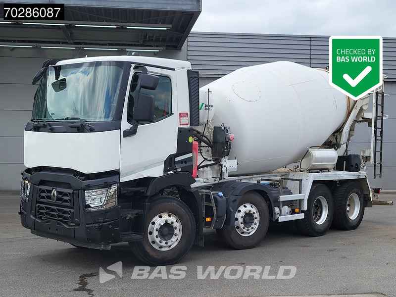 Renault C 430 8X4 9m3 Schwing Stetter Mixer Automatic Steelsuspension Euro 6 - Betonbil: billede 1 Renault C 430 8X4 9m3 Schwing Stetter Mixer Automatic Steelsuspension Euro 6 - Betonbil: billede 1