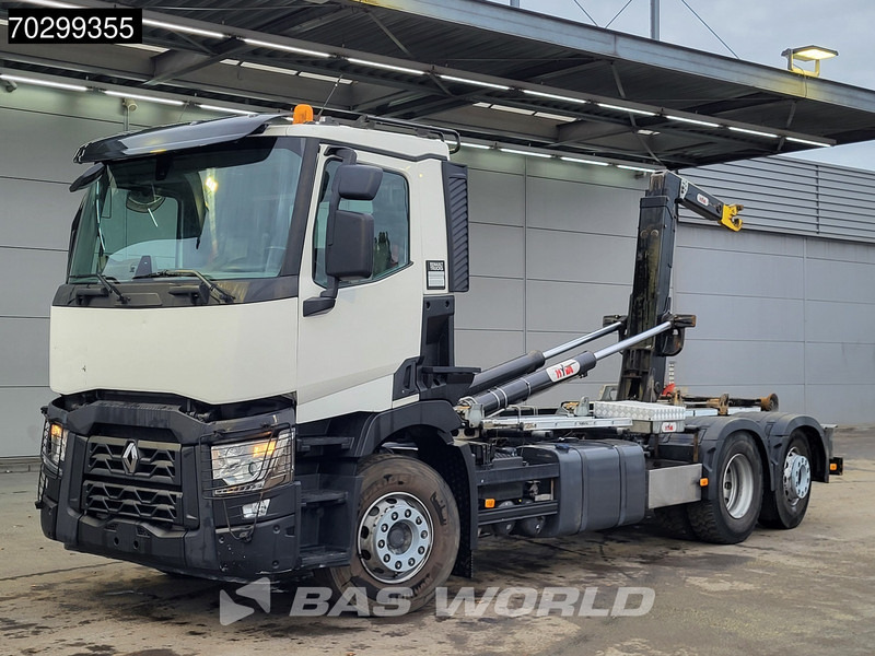 Renault C 460 6X2 20 tons Hyva 20-57-S containersystem Lift+steering Axle Automatic LED - Lastbil kroghejs: billede 3 Renault C 460 6X2 20 tons Hyva 20-57-S containersystem Lift+steering Axle Automatic LED - Lastbil kroghejs: billede 3