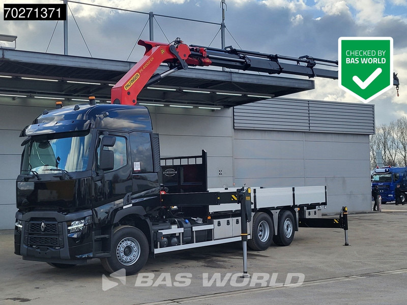 Renault C 480 6X2 NEW! Palfinger PK41002 EH Crane Kran ACC Euro 6 - Lastbil med lad, Lastbil med kran: billede 1 Renault C 480 6X2 NEW! Palfinger PK41002 EH Crane Kran ACC Euro 6 - Lastbil med lad, Lastbil med kran: billede 1