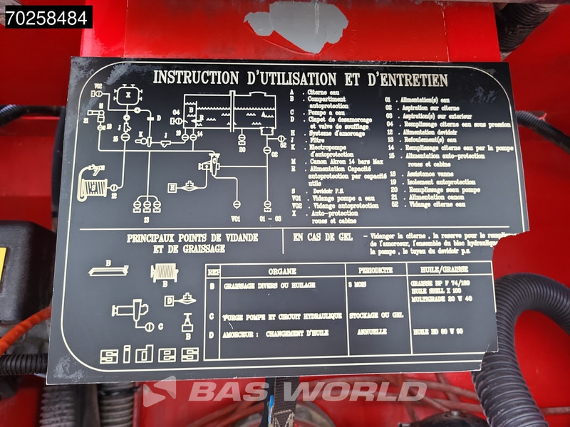 Brandbil Renault CCFS 6000 4X4 Renault Thomas Sides 6000 Ltr 4x4 Euro 5 Feuerwehr: billede 9