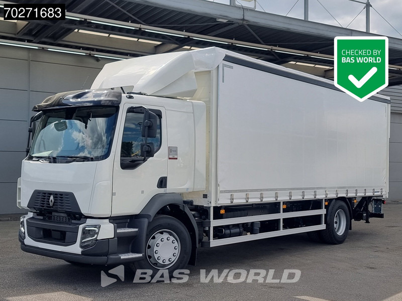 Renault D 280 4X2 NEW 19tons truck 2000kg Ladebordwand Automatic Euro 6 - Lastbil med presenning: billede 1 Renault D 280 4X2 NEW 19tons truck 2000kg Ladebordwand Automatic Euro 6 - Lastbil med presenning: billede 1