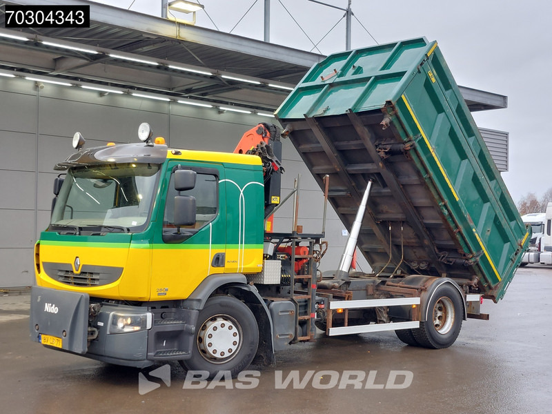 Renault D 280 D 4X2 Palfinger 12t/m Crane Tipper Automatic Euro 5 - Tipvogn lastbil, Lastbil med kran: billede 2 Renault D 280 D 4X2 Palfinger 12t/m Crane Tipper Automatic Euro 5 - Tipvogn lastbil, Lastbil med kran: billede 2