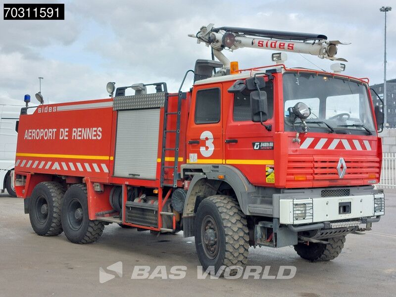 Renault G 340ti Maxter 6X6 Sides Crashtender 6x6 Big-Axle Steelsuspension Automatic - Brandbil: billede 3 Renault G 340ti Maxter 6X6 Sides Crashtender 6x6 Big-Axle Steelsuspension Automatic - Brandbil: billede 3