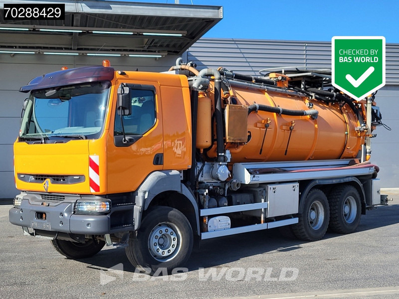 Renault Kerax 400 6X4 13m3 Wolftechnik Saugbagger Manual Big-Axle Euro 3 - Slamsugemaskine: billede 1 Renault Kerax 400 6X4 13m3 Wolftechnik Saugbagger Manual Big-Axle Euro 3 - Slamsugemaskine: billede 1