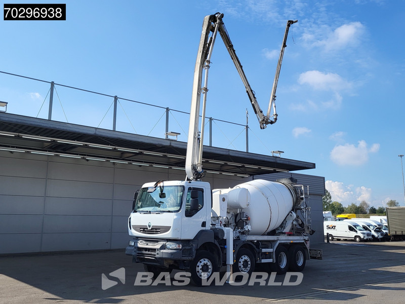 Renault Kerax 410 8X4 Mecbo PUMI 24 Mtr 7m3 mixer Automatic Euro 4 - Betonpumpe: billede 3 Renault Kerax 410 8X4 Mecbo PUMI 24 Mtr 7m3 mixer Automatic Euro 4 - Betonpumpe: billede 3