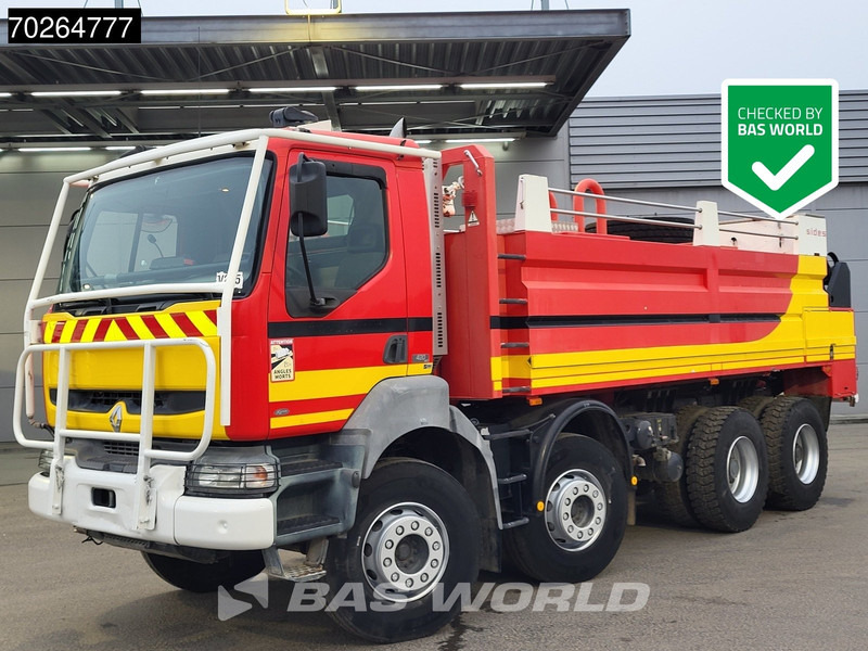 Renault Kerax 410 8X4 Telma Sides CCF 6000 Big-Axle Steelsuspension Euro 3 - Brandbil: billede 1 Renault Kerax 410 8X4 Telma Sides CCF 6000 Big-Axle Steelsuspension Euro 3 - Brandbil: billede 1