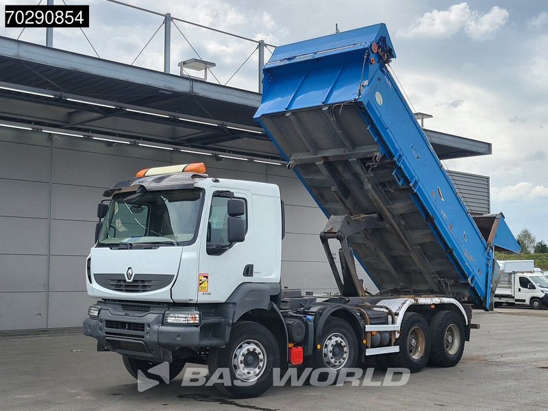 Renault Kerax 430 8X4 15m3 Forez Bennes Tipper 3-sides Steelsuspension Big-Axle Automatic Euro 5 - Tipvogn lastbil: billede 3 Renault Kerax 430 8X4 15m3 Forez Bennes Tipper 3-sides Steelsuspension Big-Axle Automatic Euro 5 - Tipvogn lastbil: billede 3
