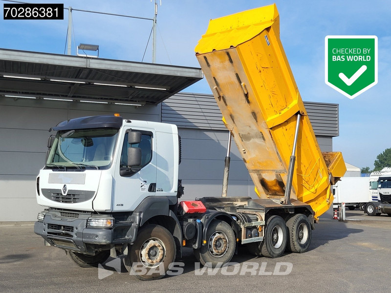 Renault Kerax 480 8X4 16m3 tipper Retarder Optibrake+ Big-Axle Steelsuspension Euro 5 - Tipvogn lastbil: billede 1 Renault Kerax 480 8X4 16m3 tipper Retarder Optibrake+ Big-Axle Steelsuspension Euro 5 - Tipvogn lastbil: billede 1