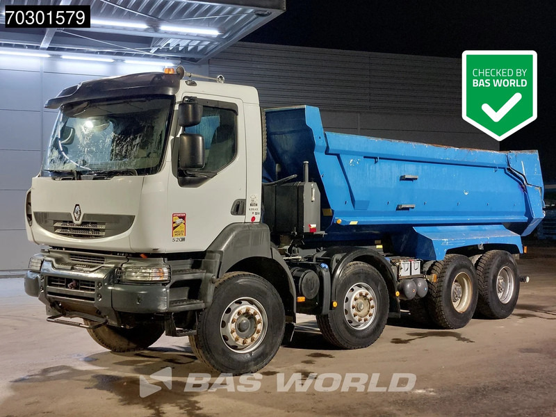 Renault Kerax 520 8X4 17m3 CIF tipper Steel Suspension Big-Axle Optibrake+ Automatic Euro 5 - Tipvogn lastbil: billede 1 Renault Kerax 520 8X4 17m3 CIF tipper Steel Suspension Big-Axle Optibrake+ Automatic Euro 5 - Tipvogn lastbil: billede 1