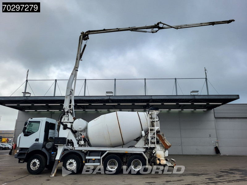 Renault Kerax 8X4 Mecbo M3-23/100-BZ Pomp+Mixer Big-Axle Steelsuspension Euro 5 - Betonbil: billede 2 Renault Kerax 8X4 Mecbo M3-23/100-BZ Pomp+Mixer Big-Axle Steelsuspension Euro 5 - Betonbil: billede 2
