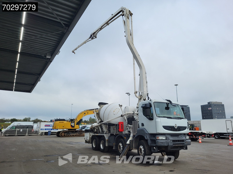 Renault Kerax 8X4 Mecbo M3-23/100-BZ Pomp+Mixer Big-Axle Steelsuspension Euro 5 - Betonbil: billede 3 Renault Kerax 8X4 Mecbo M3-23/100-BZ Pomp+Mixer Big-Axle Steelsuspension Euro 5 - Betonbil: billede 3