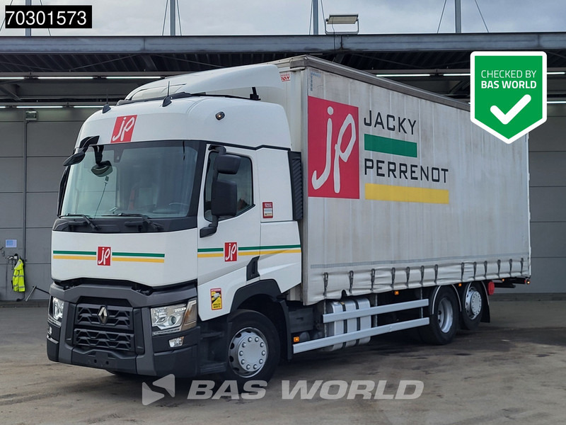 Renault T 480 6X2 Curtainsides Lift + steering axle Automatic Euro 6 - Lastbil med presenning: billede 1 Renault T 480 6X2 Curtainsides Lift + steering axle Automatic Euro 6 - Lastbil med presenning: billede 1