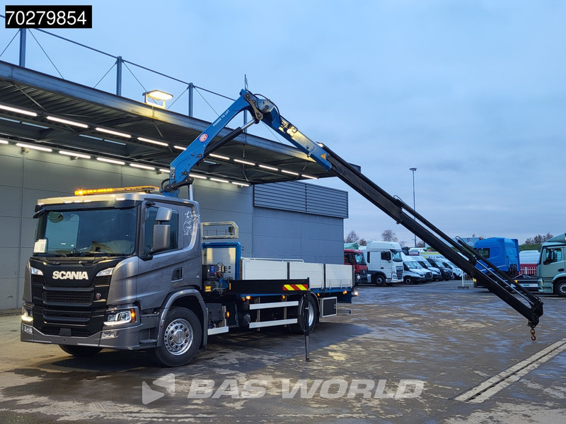 Scania P280 4X2 HMF 1420K-RC Kran Crane Leather seats Automatic Euro 6 - Lastbil med lad, Lastbil med kran: billede 5 Scania P280 4X2 HMF 1420K-RC Kran Crane Leather seats Automatic Euro 6 - Lastbil med lad, Lastbil med kran: billede 5