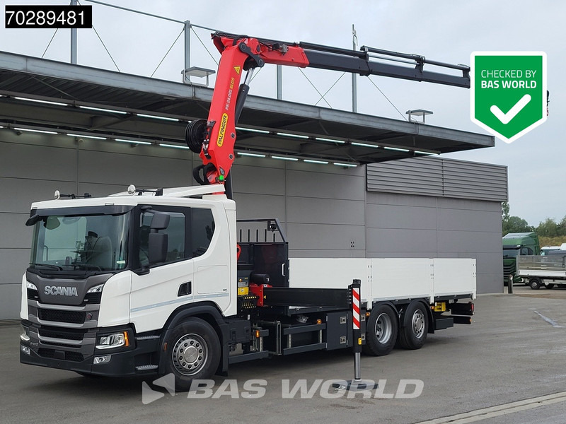 Scania P410 6X2 NEW! Palfinger PK24-001 SLD 5 Kran Crane Retarder Lift+steering axle - Lastbil med lad, Lastbil med kran: billede 1 Scania P410 6X2 NEW! Palfinger PK24-001 SLD 5 Kran Crane Retarder Lift+steering axle - Lastbil med lad, Lastbil med kran: billede 1