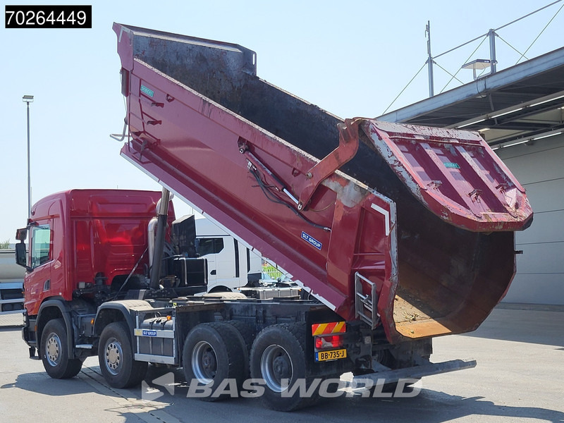 Scania P410 8X4 NL-Truck 19m3 tipper box heating Big-Axle Steelsuspension Automatic - Tipvogn lastbil: billede 2 Scania P410 8X4 NL-Truck 19m3 tipper box heating Big-Axle Steelsuspension Automatic - Tipvogn lastbil: billede 2