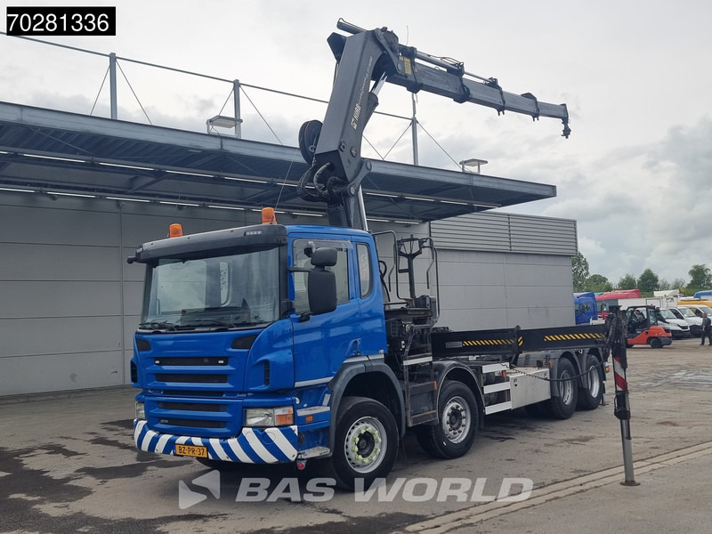 Scania P420 8X2 NL-Truck Hiab 377EP-4 Hipro Kran + Transcom TRC28S Euro 5 - Lastbil kroghejs, Lastbil med kran: billede 5 Scania P420 8X2 NL-Truck Hiab 377EP-4 Hipro Kran + Transcom TRC28S Euro 5 - Lastbil kroghejs, Lastbil med kran: billede 5