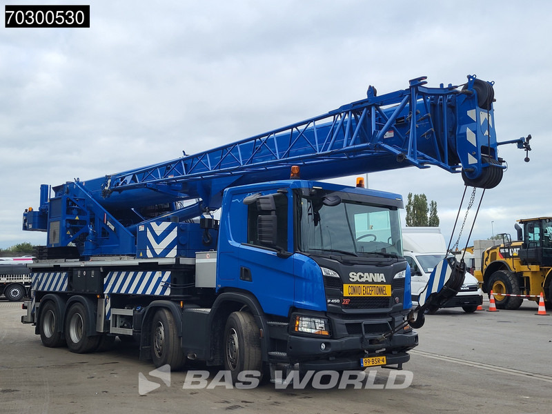 Scania P450 P 8X4 Palfinger/SANY SPC500E Telescopic Crane Retarder Navi Automatic Euro 6 - Lastbil med kran: billede 3 Scania P450 P 8X4 Palfinger/SANY SPC500E Telescopic Crane Retarder Navi Automatic Euro 6 - Lastbil med kran: billede 3