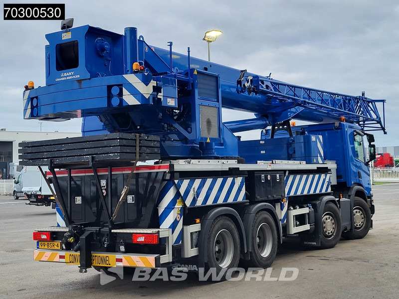 Scania P450 P 8X4 Palfinger/SANY SPC500E Telescopic Crane Retarder Navi Automatic Euro 6 - Lastbil med kran: billede 5 Scania P450 P 8X4 Palfinger/SANY SPC500E Telescopic Crane Retarder Navi Automatic Euro 6 - Lastbil med kran: billede 5