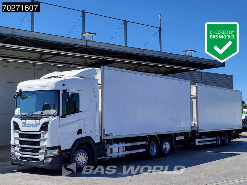 Kølevogn lastbil Scania R410 6X2 Carrier Supra 1250Mt Lamberet Retarder Liftachse Ladebordwand Euro 6: billede 1