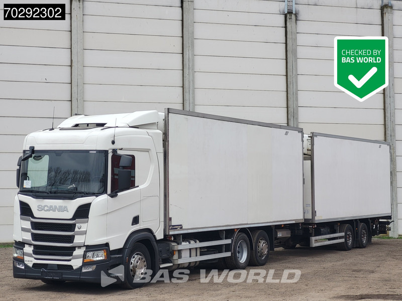 Scania R410 6X2 Refrigerated Combi Lamberet Carrier Retarder Euro 6 - Kølevogn lastbil: billede 1 Scania R410 6X2 Refrigerated Combi Lamberet Carrier Retarder Euro 6 - Kølevogn lastbil: billede 1