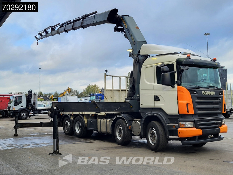 Scania R420 8X2 Palfinger PK74002 Kran Crane Retarder Lift-Steering Axle Euro 4 - Lastbil med lad, Lastbil med kran: billede 3 Scania R420 8X2 Palfinger PK74002 Kran Crane Retarder Lift-Steering Axle Euro 4 - Lastbil med lad, Lastbil med kran: billede 3