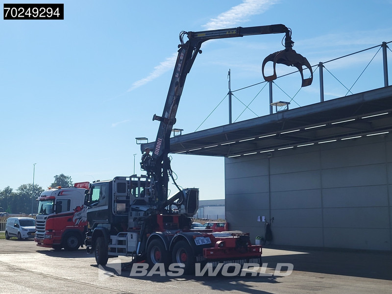 Scania R580 6X4 Holz Kran Diebolt D28 Full-Steel - Tømmerbil, Lastbil med kran: billede 2 Scania R580 6X4 Holz Kran Diebolt D28 Full-Steel - Tømmerbil, Lastbil med kran: billede 2