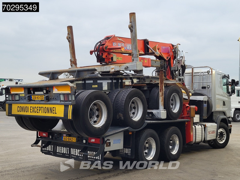 Scania R580 R 6X4 NL-Truck Diebolt D28.81 Kran Crane Holztransport + Dolly Retarder Euro 6 - Tømmerbil, Lastbil med kran: billede 5 Scania R580 R 6X4 NL-Truck Diebolt D28.81 Kran Crane Holztransport + Dolly Retarder Euro 6 - Tømmerbil, Lastbil med kran: billede 5