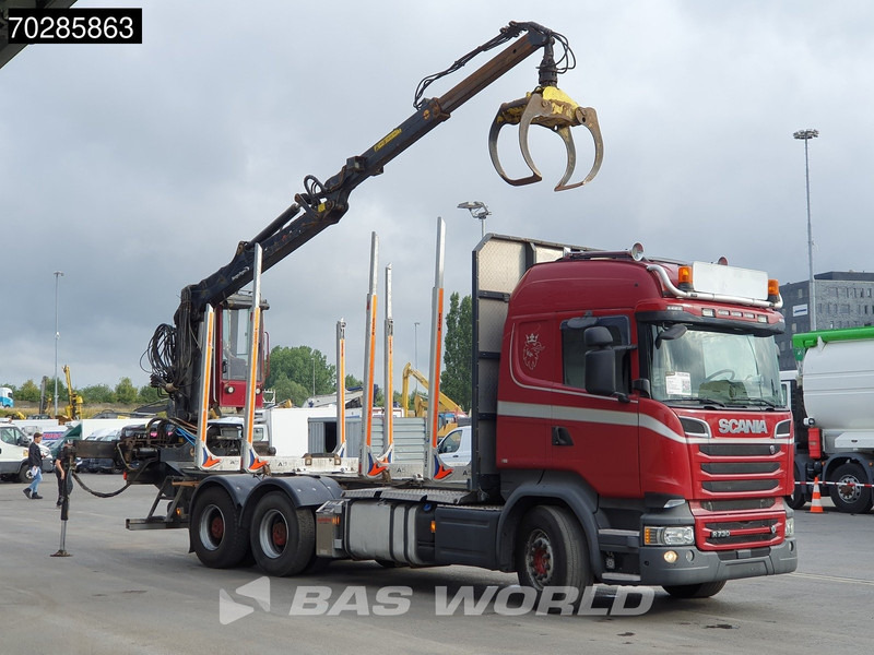 Scania R730 R 6X4 HIAB F108S 79 Crane Retarder Xenon BigAxle Loglift Automatic ACC Euro 6 - Tømmerbil, Lastbil med kran: billede 3 Scania R730 R 6X4 HIAB F108S 79 Crane Retarder Xenon BigAxle Loglift Automatic ACC Euro 6 - Tømmerbil, Lastbil med kran: billede 3