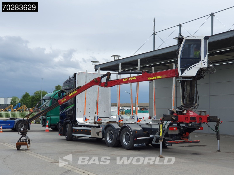 Scania S650 S 6X4 Tajfun LIV100K Kran Holztransport Retarder 3-Pedals Euro 6 - Tømmerbil, Lastbil med kran: billede 5 Scania S650 S 6X4 Tajfun LIV100K Kran Holztransport Retarder 3-Pedals Euro 6 - Tømmerbil, Lastbil med kran: billede 5