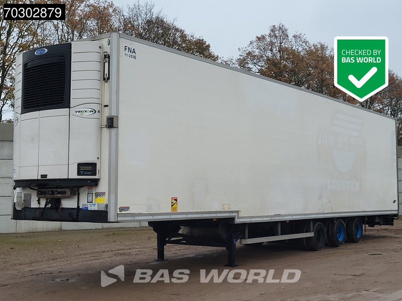 Talson Carrier Vector 1550 3 axles NL-Trailer Mega Aircargo Rollenbett Liftachse Blumenbreit - Kølevogn sættevogn: billede 1 Talson Carrier Vector 1550 3 axles NL-Trailer Mega Aircargo Rollenbett Liftachse Blumenbreit - Kølevogn sættevogn: billede 1